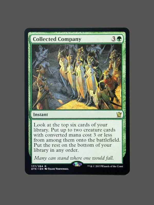Collected Company Holo MTG Proxy | Dragons of Tarkir