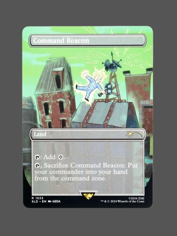 Command Beacon Holo MTG Proxy | Secret Lair Drop