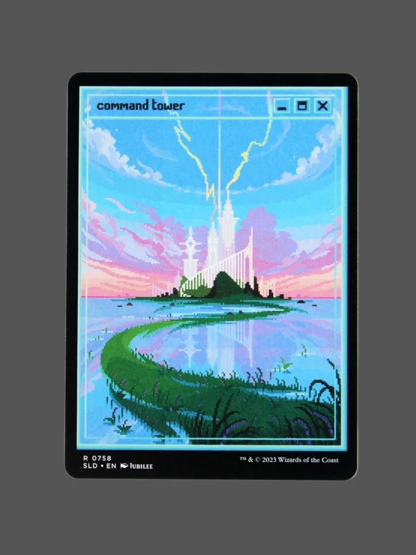 Command Tower Holo MTG Proxy | Streets of New Capenna