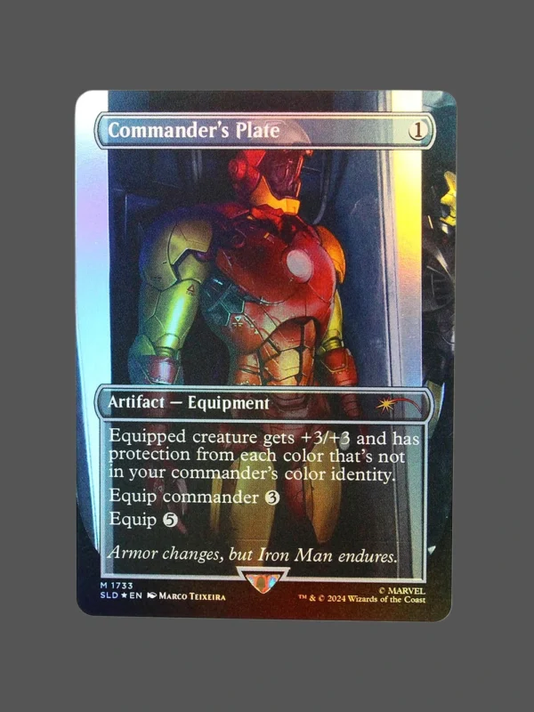 Commander's Plate Foil MTG Proxy | Secret Lairs