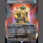 Commander's Plate Foil MTG Proxy | The Brothers' War