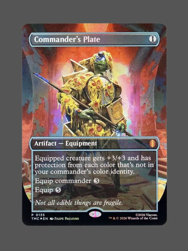 Commander's Plate Foil MTG Proxy | The Brothers' War
