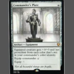 Commander's Plate Holo MTG Proxy | Commander's Arsenal