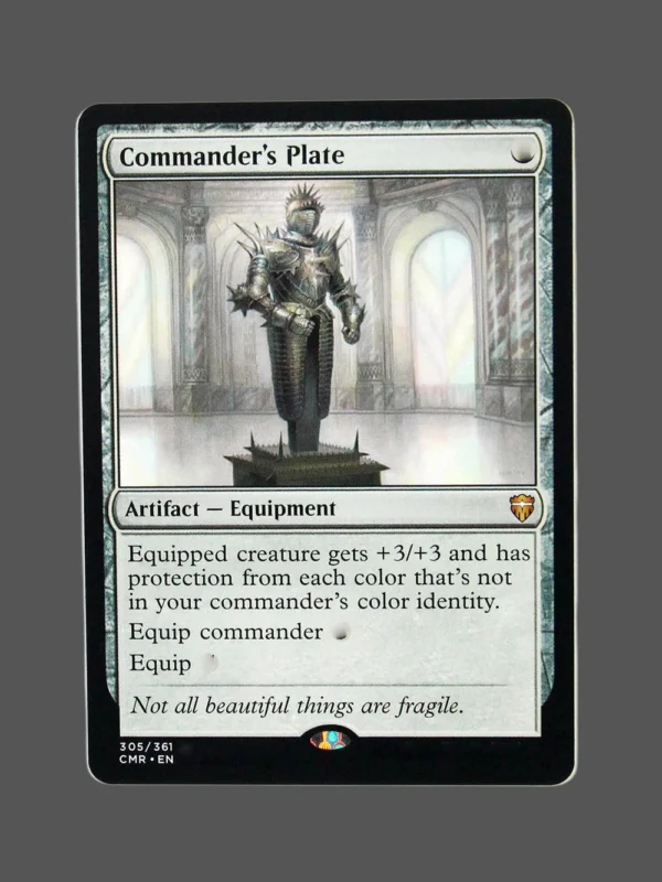 Commander's Plate Holo MTG Proxy | Commander's Arsenal