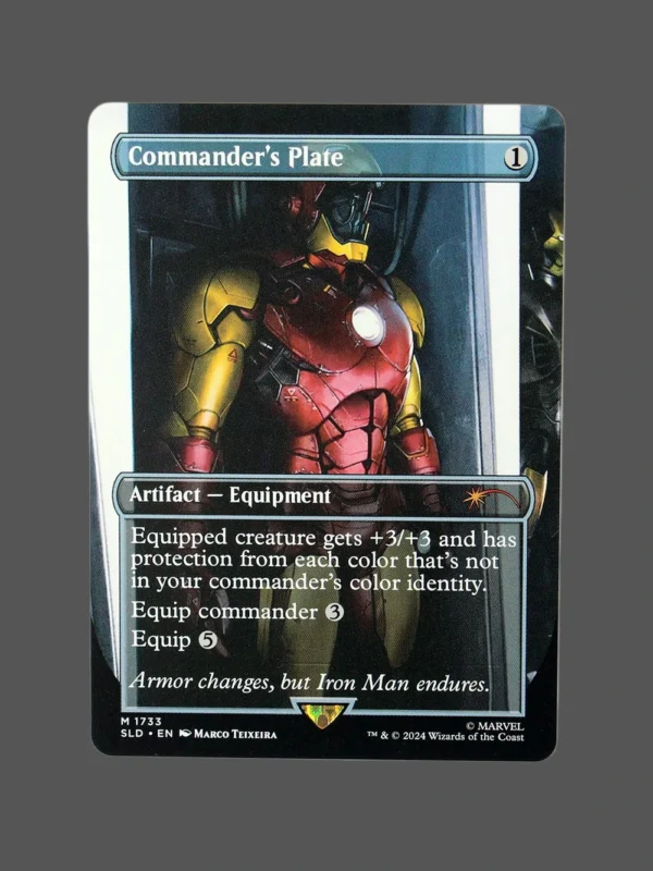 Commander's Plate Holo MTG Proxy | Secret Lairs