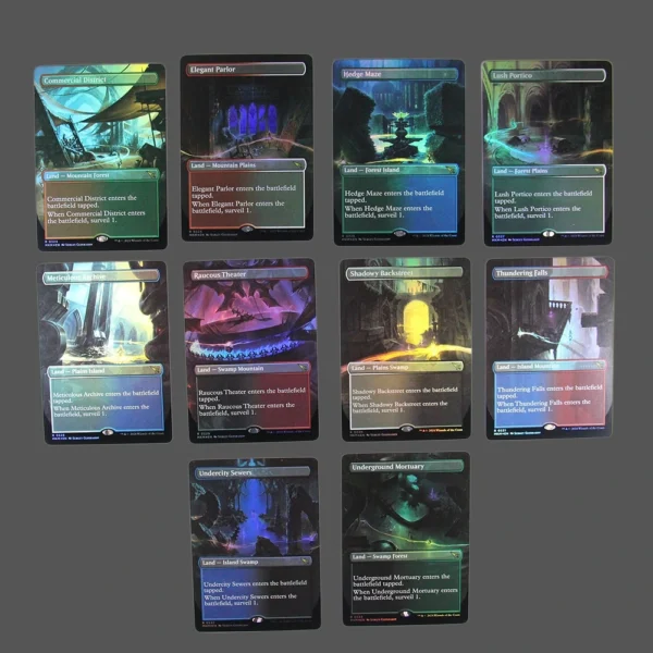 Commercial District Foil MTG Proxy | March of the Machine