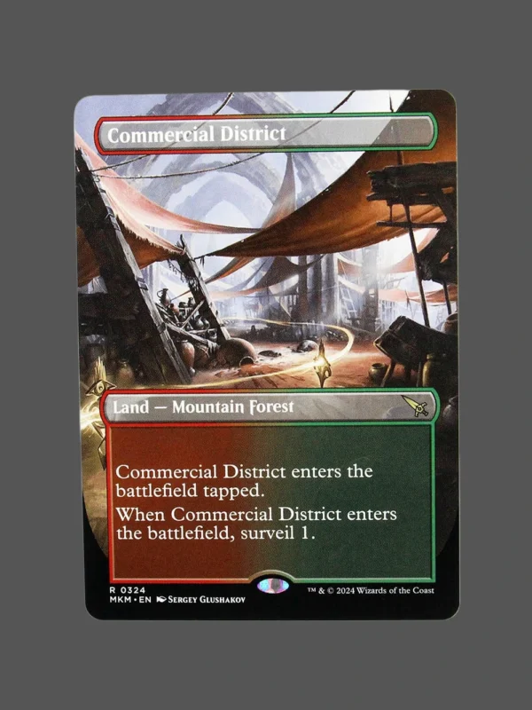 Commercial District Holo MTG Proxy | March of the Machine