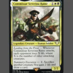 Commissar Severina Raine Holo MTG Proxy | Adventures in the Forgotten Realms