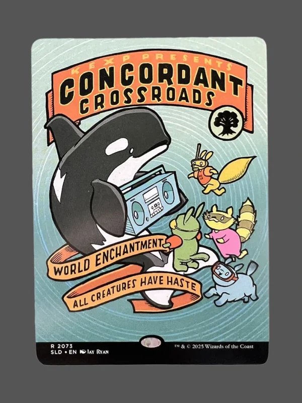 Concordant Crossroads Holo MTG Proxy | Streets of New Capenna