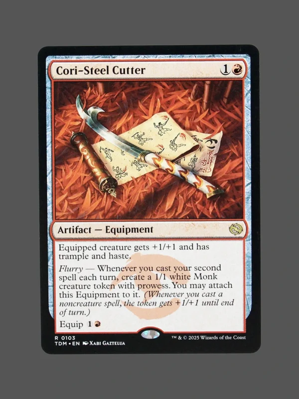 Cori-Steel Cutter Holo MTG Proxy | The Lost Caverns of Ixalan