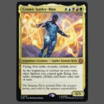 Cosmic Spider-Man Holo MTG Proxy | Marvel Snap