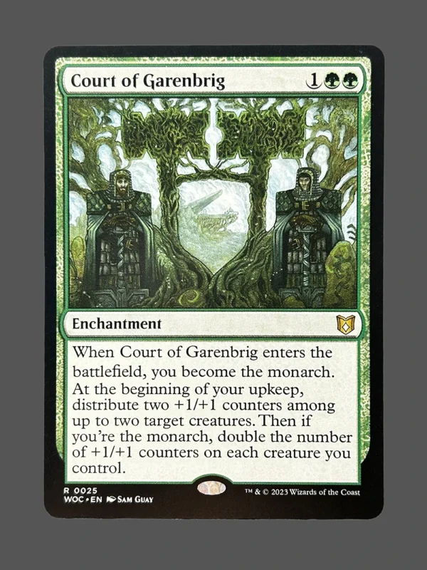 Court of Garenbrig Holo MTG Proxy | Wilds of Eldraine