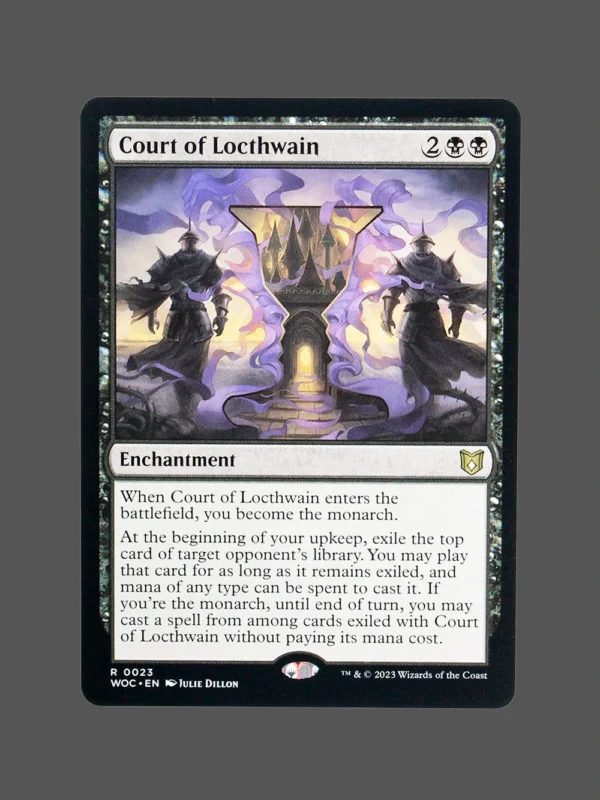 Court of Locthwain Holo MTG Proxy | Wilds of Eldraine