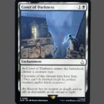 Cover of Darkness Holo MTG Proxy | Adventures in the Forgotten Realms