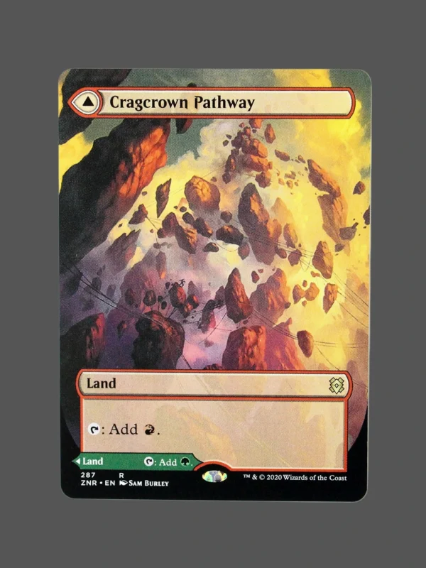 Cragcrown Pathway Holo MTG Proxy | Zendikar Rising