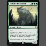 Craterhoof Behemoth Holo MTG Proxy | Commander Masters