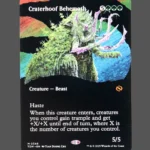 Craterhoof Behemoth Holo MTG Proxy | The Lost Caverns of Ixalan