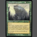 Craterhoof Behemoth Regular MTG Proxy | The Lost Caverns of Ixalan