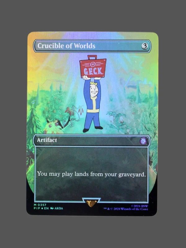 Crucible of Worlds Foil MTG Proxy | Adventures in the Forgotten Realms