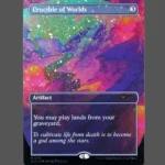 Crucible of Worlds Galaxy Foil MTG Proxy | Secret Lair Drop