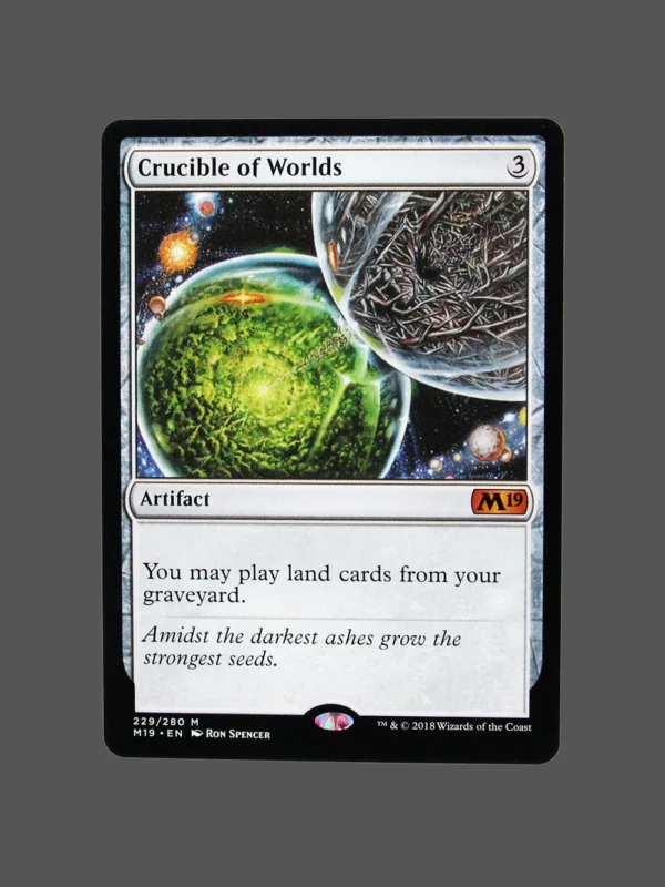 Crucible of Worlds Holo MTG Proxy | M19