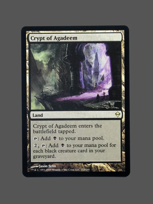 Crypt of Agadeem Regular MTG Proxy | Morningtide