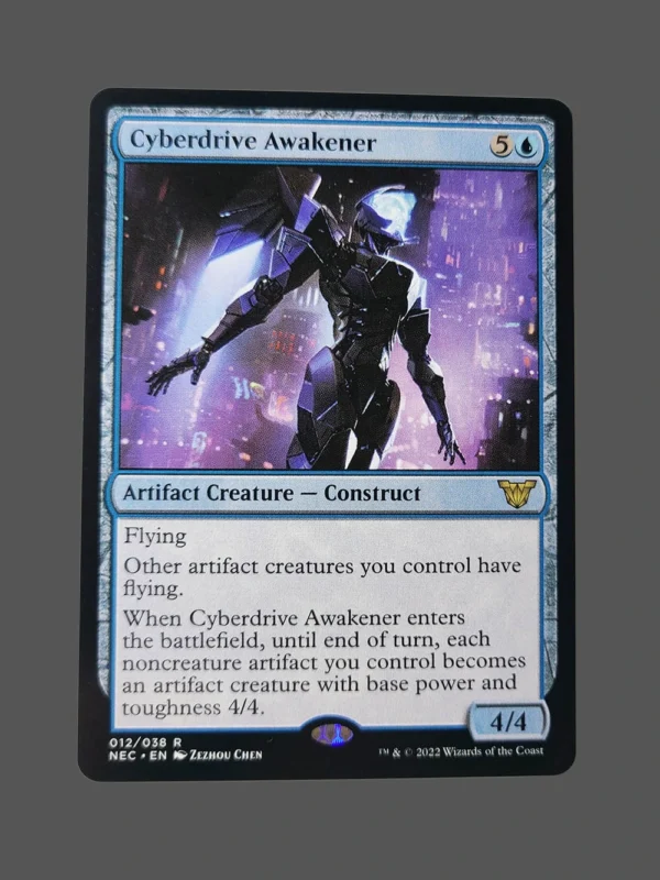Cyberdrive Awakener Holo MTG Proxy | Neon Dynasty