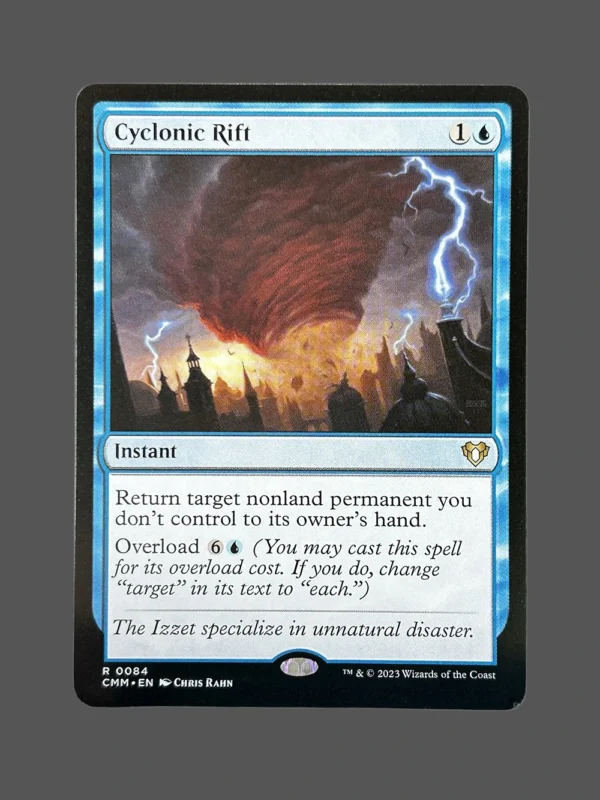 Cyclonic Rift Holo MTG Proxy | Commander Legends: Battle for Baldur's Gate