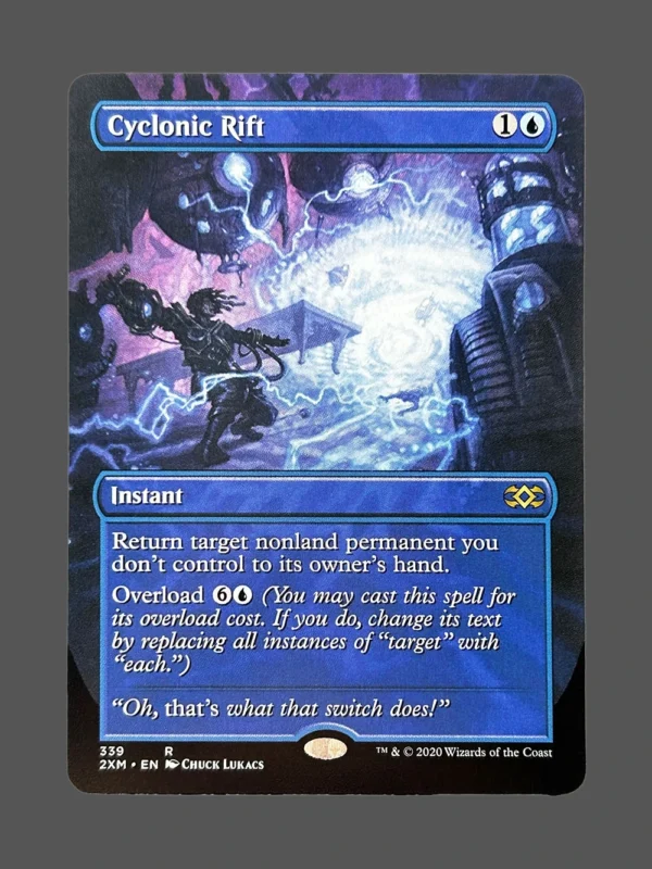 Cyclonic Rift Holo MTG Proxy | Double Masters