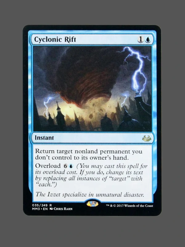 Cyclonic Rift Holo MTG Proxy | Magic 2017