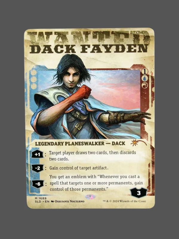 Dack Fayden Holo MTG Proxy | Streets of New Capenna