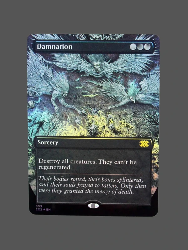 Damnation Foil MTG Proxy | Double Masters 2022