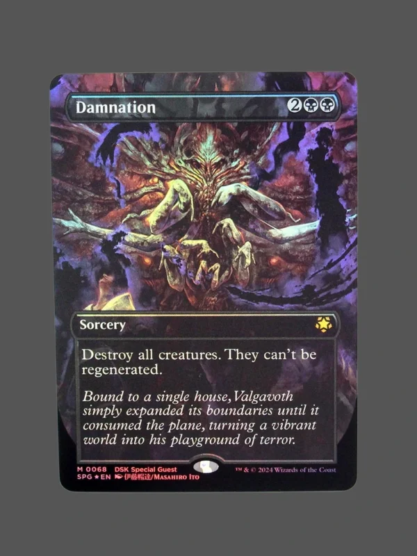 Damnation Foil MTG Proxy | DSK Special Guest