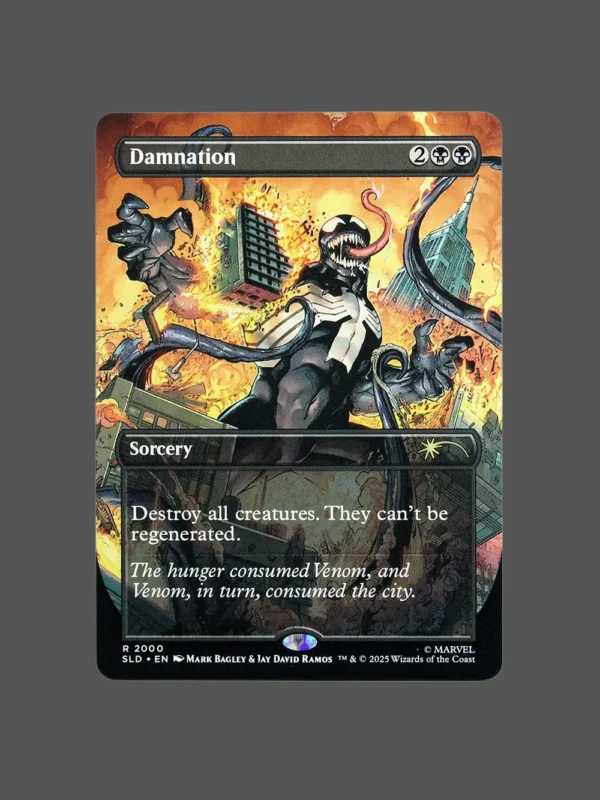 Damnation Holo MTG Proxy | Secret Lairs