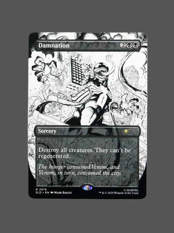 Damnation Holo MTG Proxy | Secret Lairs