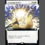 Damning Verdict Holo MTG Proxy | New Capenna