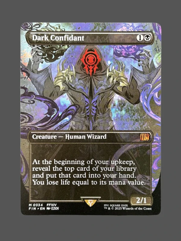 Dark Confidant Holo MTG Proxy | Final Fantasy XIV