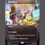 Dark Ritual Foil MTG Proxy | The Lost Caverns of Ixalan