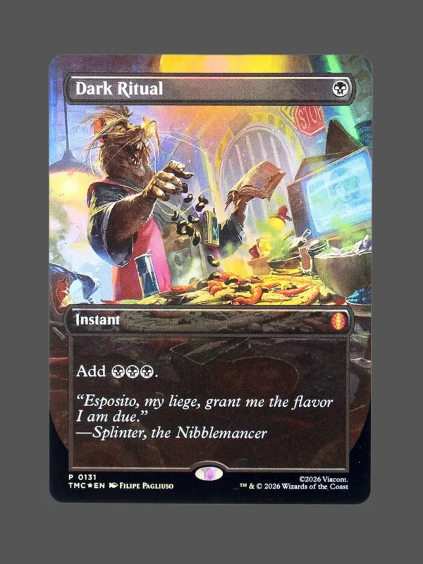 Dark Ritual Foil MTG Proxy | The Lost Caverns of Ixalan