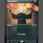 Dark Ritual Holo MTG Proxy | Secret Lair