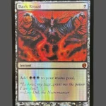 Dark Ritual Vault Foil MTG Proxy | Magic 2013