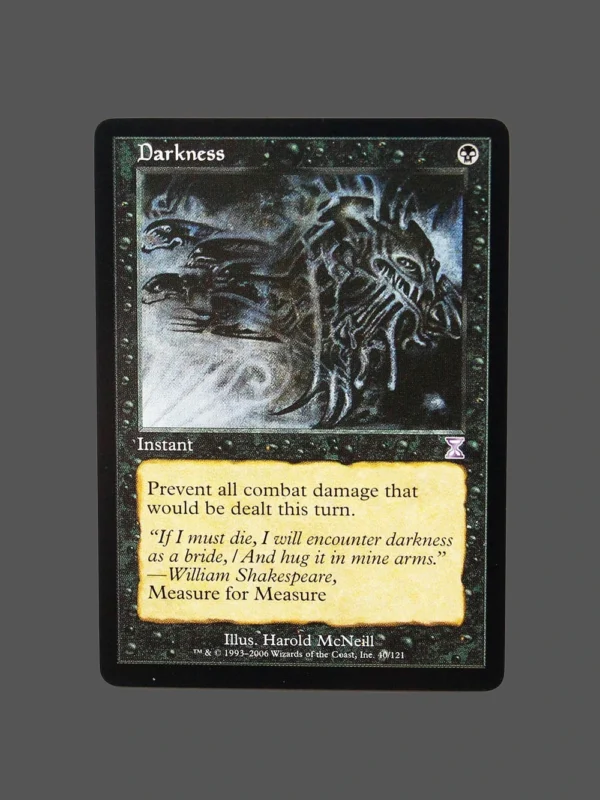 Darkness Regular MTG Proxy | Urza's Saga