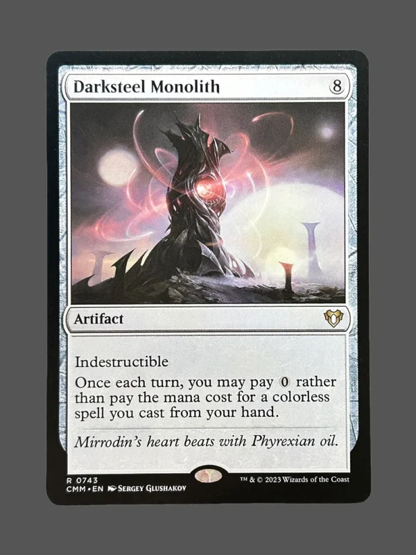 Darksteel Monolith Holo MTG Proxy | Commander Legends