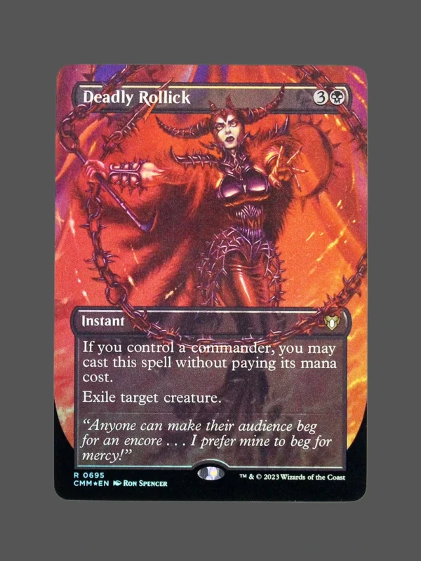 Deadly Rollick Foil MTG Proxy | Commander Masters