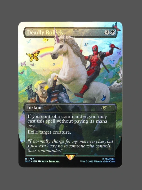 Deadly Rollick Foil MTG Proxy | Secret Lairs