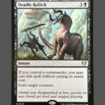 Deadly Rollick Holo MTG Proxy | Commander Masters