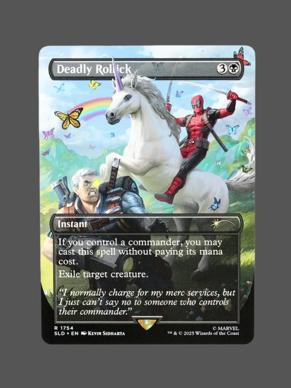 Deadly Rollick Holo MTG Proxy | Secret Lairs