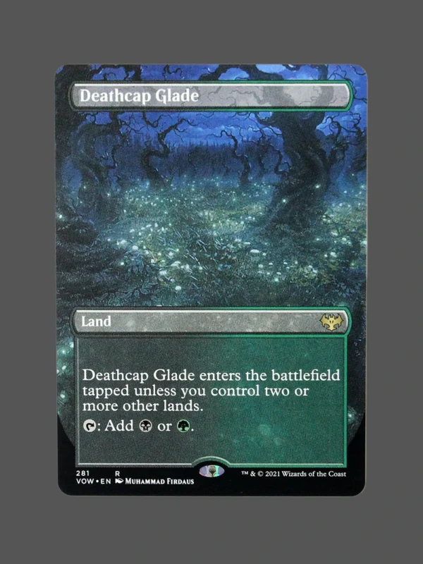 Deathcap Glade Holo MTG Proxy | Ventures into the Unknown