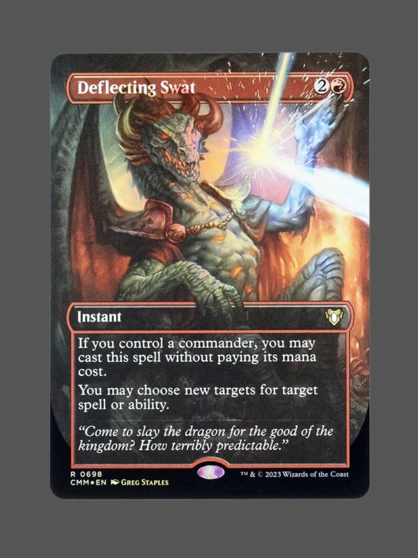 Deflecting Swat Foil MTG Proxy | Commander Masters