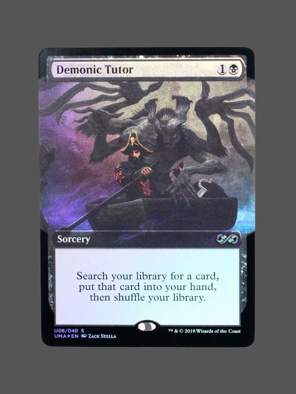 Demonic Tutor Foil MTG Proxy | Ultimate Masters